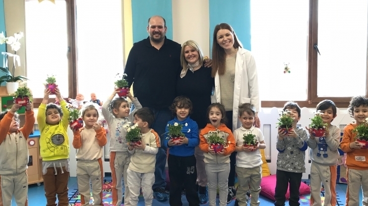 Mimarsinan Okyanus Koleji Okul Öncesi Kuşlar Grubu Aile Katılımı Etkinliğinde