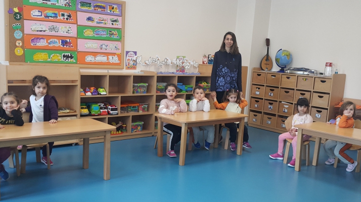 Mimarsinan Okyanus Koleji Okul Öncesi Kuşlar Grubu Aile Katılımı Etkinliğinde