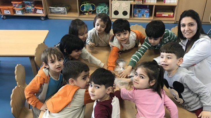 Mimarsinan Okyanus Koleji Okul Öncesi Mercanlar Grubu Fen-Doğa Etkinliğinde