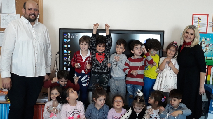 Mimarsinan Okyanus Koleji Okul Öncesi Mercanlar Grubu Aile Katılım Etkinliğinde