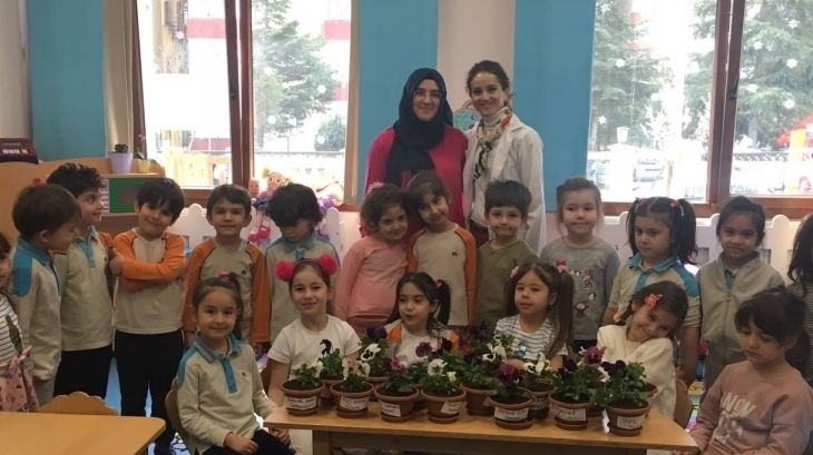 Mimarsinan Okyanus Koleji Okul Öncesi Yıldızlar Grubu Aile Katılımı Etkinliğinde