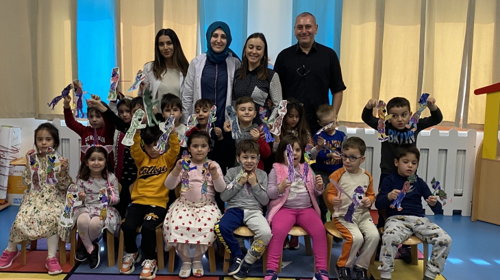 Mimarsinan Okyanus Koleji Okul Öncesi Yıldızlar Grubu Aile Katılım Etkinliğinde