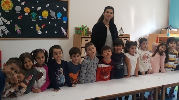 Mimarsinan Okyanus Koleji Okul Öncesi Yıldızlar Gurubu Deney Etkinliğinde
