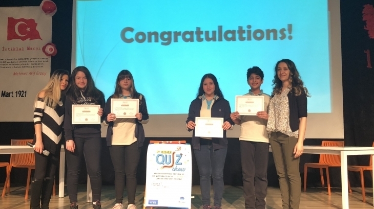 Mimarsinan Okyanus Koleji Ortaokul Kademesi 8.Sınıflarda “Quiz Show