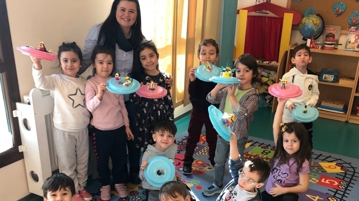 Nilüfer Okyanus Koleji BULUTLAR Grubu veli katılım etkinleğinde