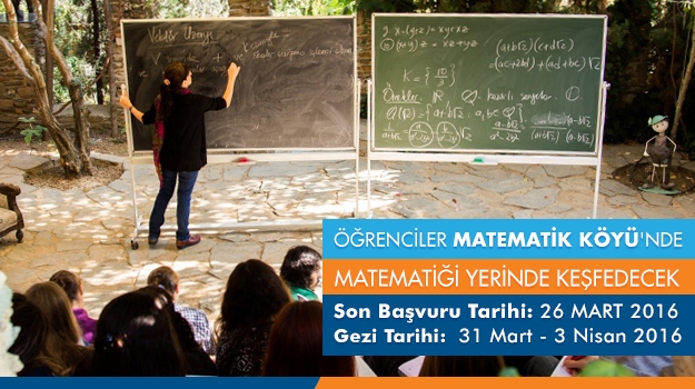 Öğrenciler Matematik Köyü'nde Matematiği Yerinde Keşfedecek