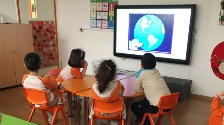 Okul Öncesi A Grupları FasTracKids Derslerinde Yeryüzü Bilimleri Konusuna Başladı