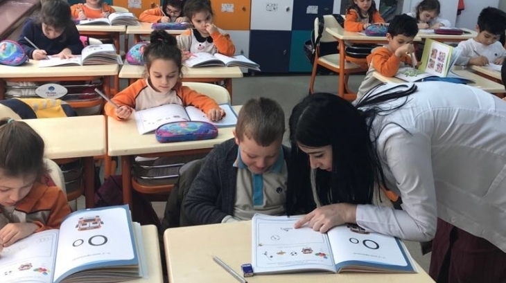 Okul Öncesi Bulutlar Grubu Öğrencileri İlköğretime Hazırlık Dersinde