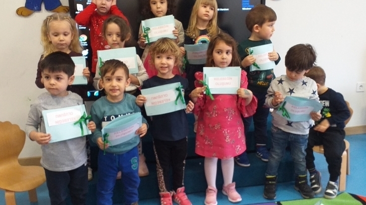 Okul Öncesi Çiçekler Sınıfı Aile Katılımı Etkinliğinde