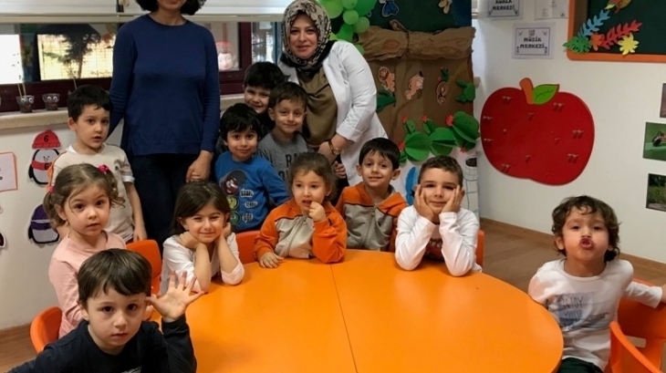 Okul Öncesi Deniz Yıldızı Grubu Öğrencileri Aile Katılım Etkinliğinde