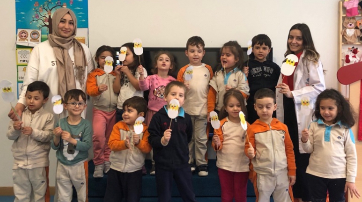 Okul Öncesi Deniz Yıldızı Öğrencileri Aile Katılım Etkinliğinde