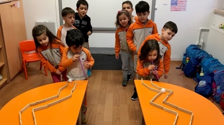 Okul Öncesi Deniz Yıldızları Grubu Öğrencileri Oyun Etkinliğinde