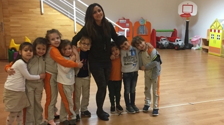 Okul Öncesi Öğrencileri İlgi ve Yetenek Merkezi Dans Dersinde