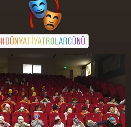 Okul Öncesi Öğrencileri Tiyatro Gününü Kutluyor