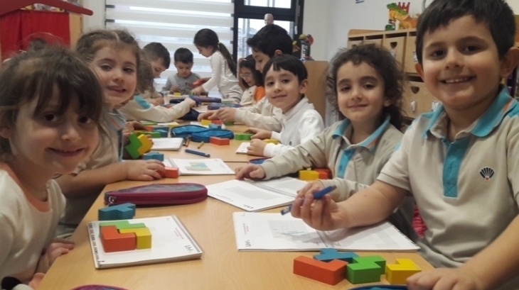 Okul Öncesi Yıldızlar Grubu Öğrencileri Düşünce Becerileri Dersinde