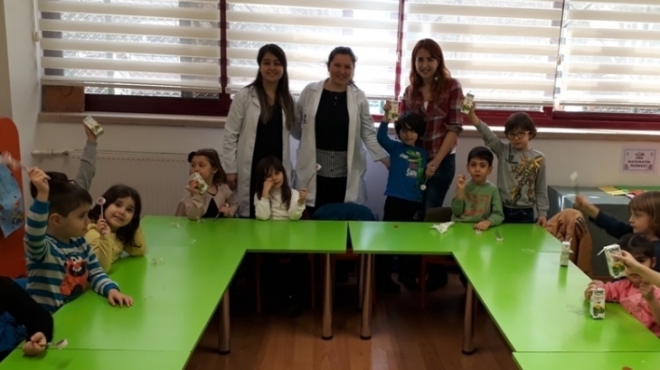 Okul Öncesi Yıldızlar Grubu Öğrencileri Aile Katılım Etkinliğinde