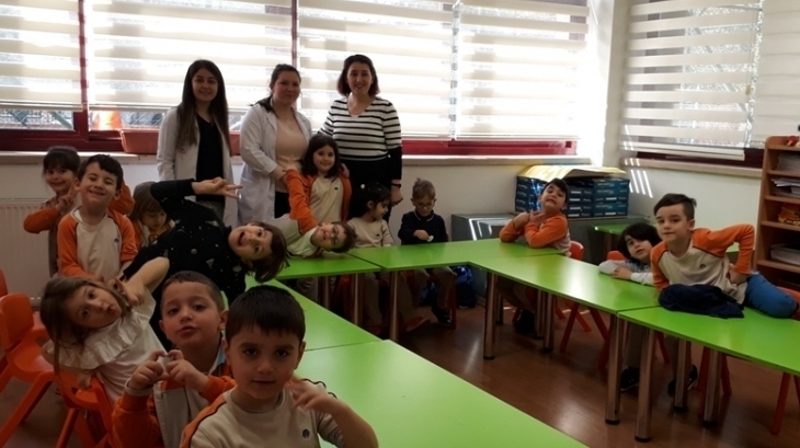 Okul Öncesi Yıldızlar Grubu Öğrencileri Aile Katılım Etkinliğinde
