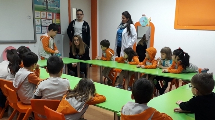 Okul Öncesi Yıldızlar Grubu Öğrencileri Aile Katılım Etkinliğinde