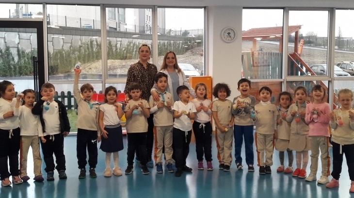 Okul Öncesi Yıldızlar Grubu Öğrencileri Aile Katılımı Etkinliğinde