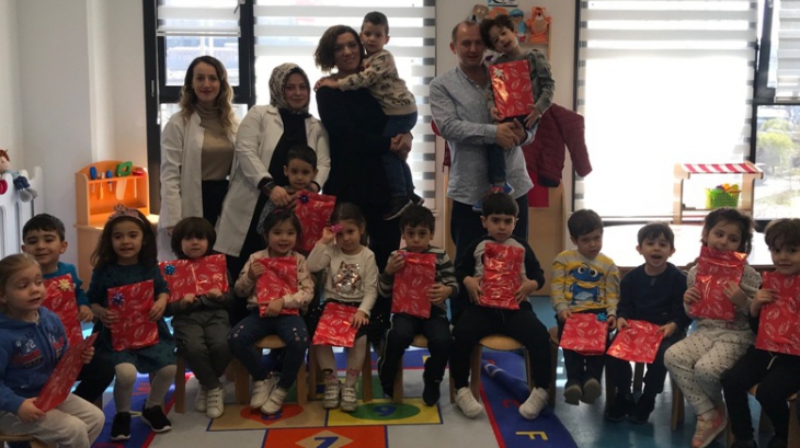 Okul Öncesi Yunuslar Grubu Öğrencileri Aile Katılımı Etkinliğinde