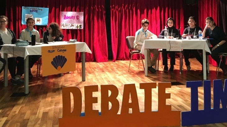 Okyanus Koleji Fatih ve Bahçelievler Şubeler Arası 7. Sınıf Debate Etkinliği