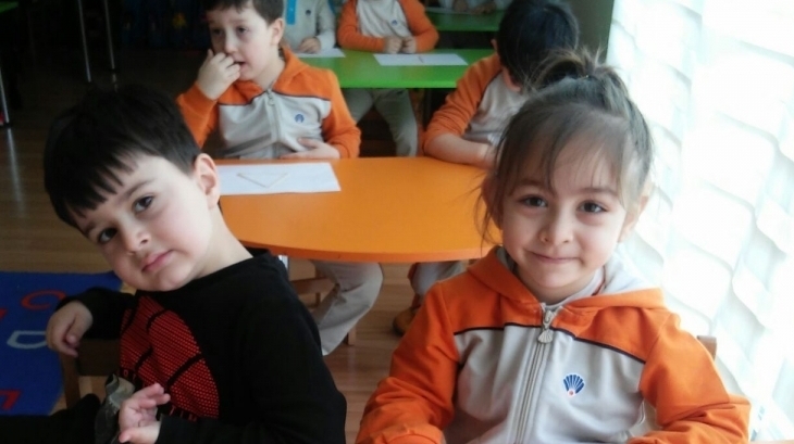 Okyanus Koleji Okul Öncesi İnciler Grubu Fastrackids Dersinde