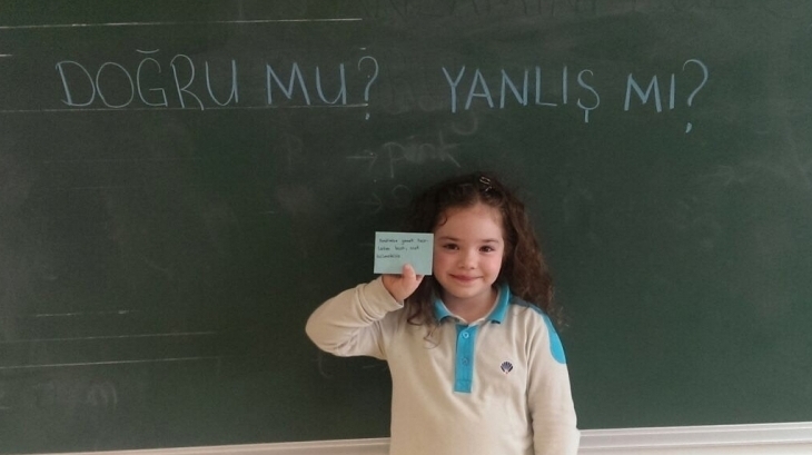 Okyanus Kolejinde 'Doğru mu, Yanlış mı ?' Tekniği Uygulanıyor