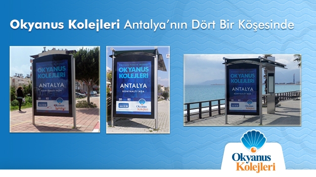 Okyanus Kolejleri Antalya’nın Dört Bir Köşesinde