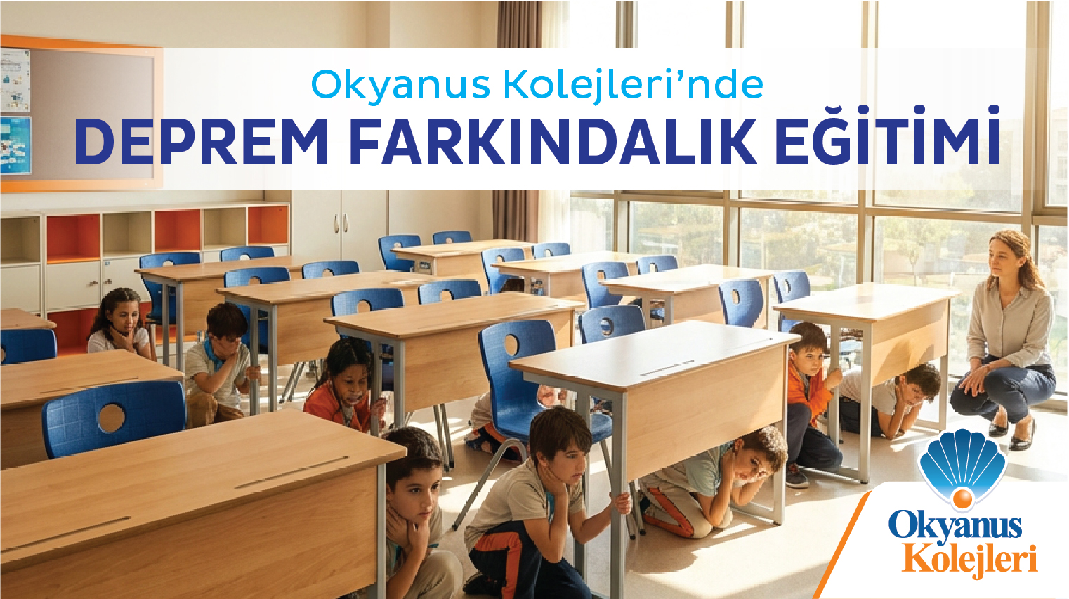 Okyanus Kolejleri’nde Deprem Farkındalık Eğitimi