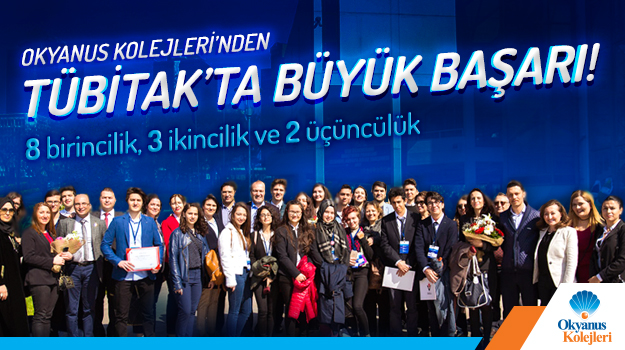 Okyanus Lise Öğrencileri Tübitak Proje Yarışmasına Damga Vurdu!