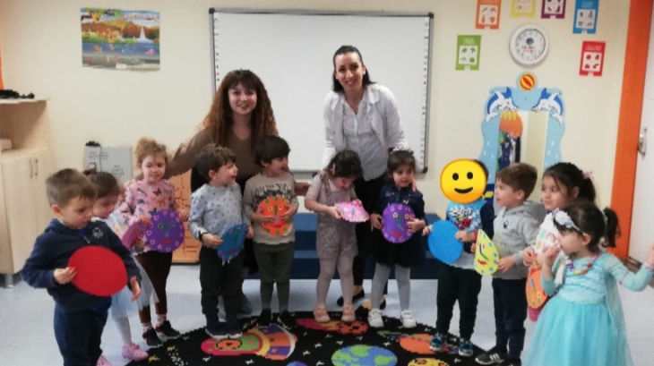 Sancaktepe Okyanus Koleji Kuşlar Grubu Öğrencileri Aile Katılımı Etkinliğinde
