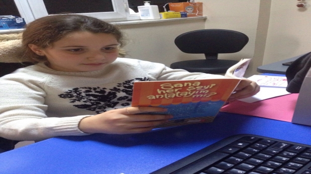 Sancaktepe Okyanus Koleji Öğrencilerinden Kitap Okuma Etkinliği