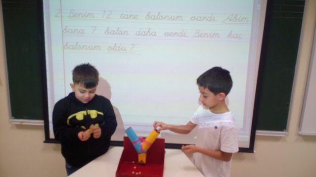 Sancaktepe Okyanus Öğrencileri Toplama İşlemini Öğreniyor