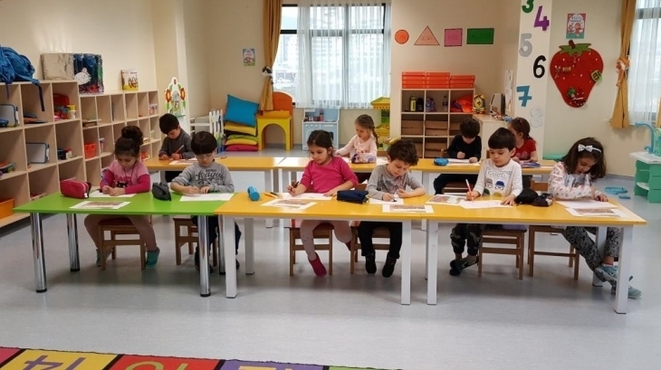 Sancaktepe Okyanus Koleji Okul Öncesi Balıklar Grubu Öğrencileri Türkçe Dil Etkinliğinde