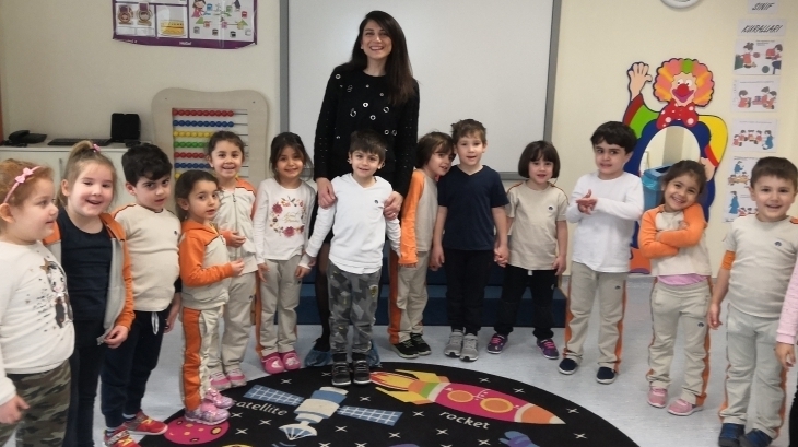Sancaktepe Okyanus Koleji Okul Öncesi Balıklar Grubu Öğrencileri Veli Katılımı Etkinliğinde