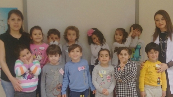 Sancaktepe Okyanus Koleji Okul Öncesi Güneş Grubu Öğrencileri Aile Katılımı Etkinliğinde