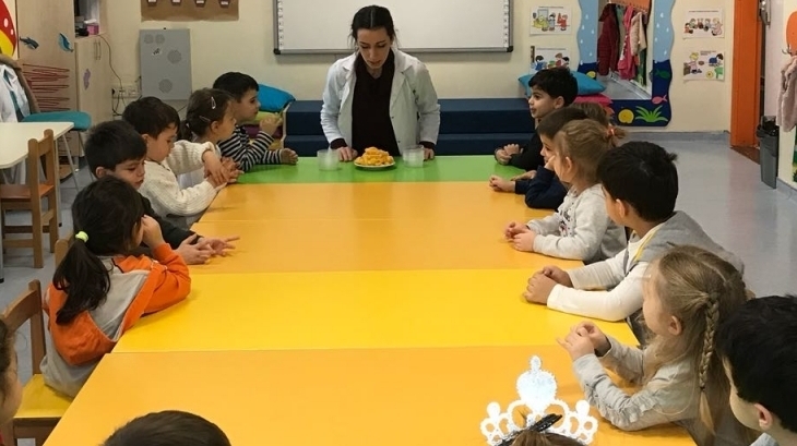 Sancaktepe Okyanus Koleji Okul Öncesi Kuşlar Grubu Öğrencileri Fen Doğa Etkinliğinde