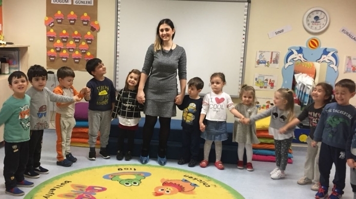Sancaktepe Okyanus Koleji Okul Öncesi Kuşlar Grubu Öğrencileri Aile Katılımı Etkinliğinde