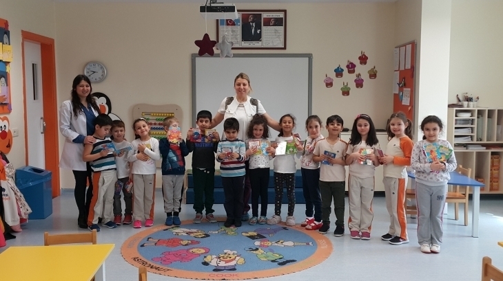 Sancaktepe Okyanus Koleji Okul Öncesi Yıldızlar Grubu Öğrencileri Aile Katılımı Etkinliğinde