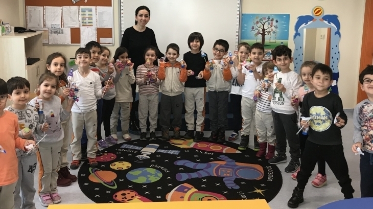 Sancaktepe Okyanus Koleji Okul Öncesi Yıldızlar Grubu Öğrencileri Veli Katılımı Etkinliğinde