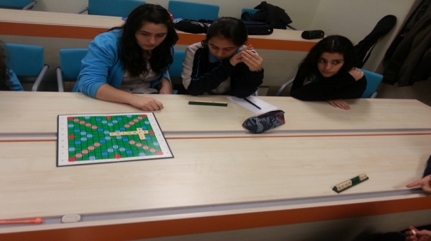 İngilizce Dersi'nde Scrabble Oyunu