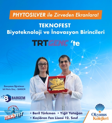 TEKNOFEST Biyoteknoloji ve İnovasyon Birincileri TRT Genç’te!