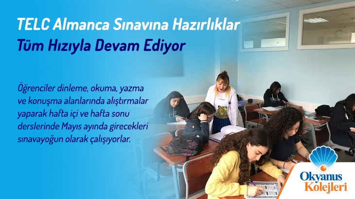 Telc Almanca Sınavına Hazırlıklar Tüm Hızıyla Devam Ediyor