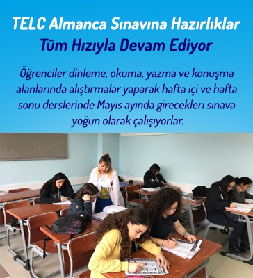 Telc Almanca Sınavına Hazırlıklar Tüm Hızıyla Devam Ediyor