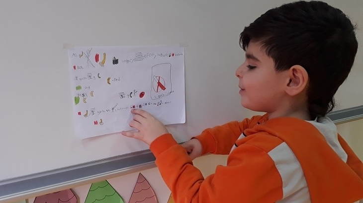 Üstün Zekalılar ve Yetenekliler İlkokulu 2-D Sınıfı Öğrencileri Hayat Bilgisi Dersinde