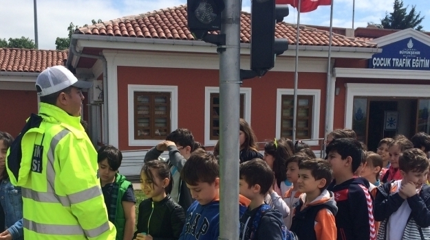 3. ve 4. Sınıf Öğrencileri Trafik Eğitim Parkı'nda
