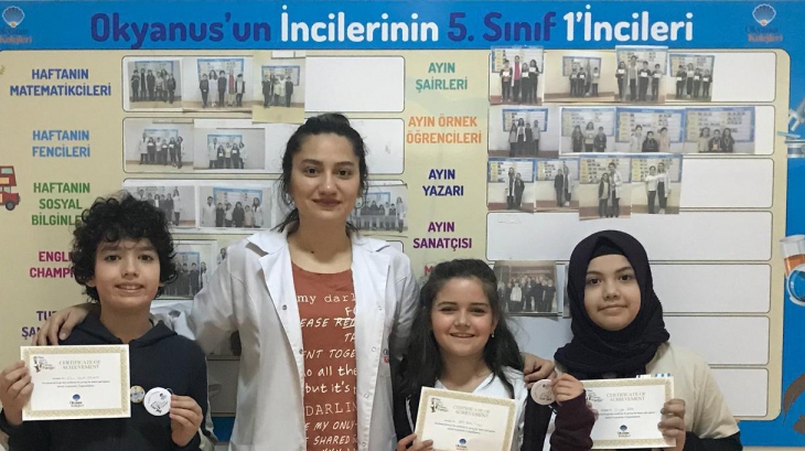 5. ve 6. Sınıf 'English Champion Of The Week' Öğrencileri Belli Oldu