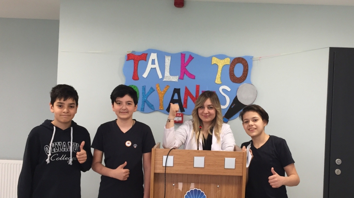 7.Sınıflar Talk To Okyanus Köşesinde