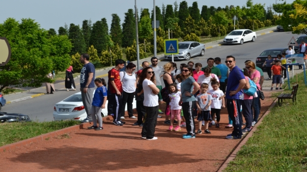 Halkalı Okyanus'tan "Ailem ile Spor Yapıyorum" Etkinliği