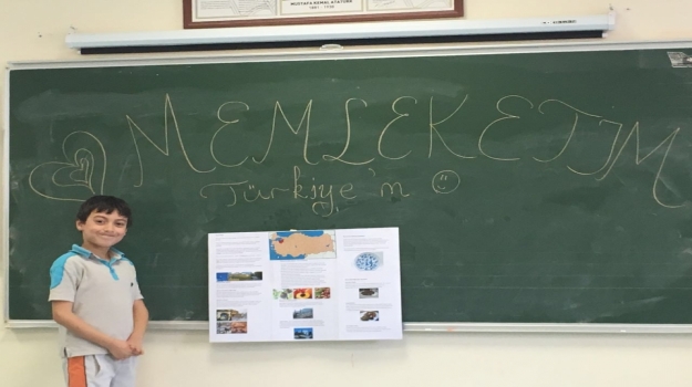 Ataşehir İlkokul 2.Sınıfları 'Memleketim' Sunumlarını Gerçekleştirdiler
